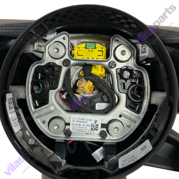 Porsche Complete Steering Wheel Taycan Heating Carbon