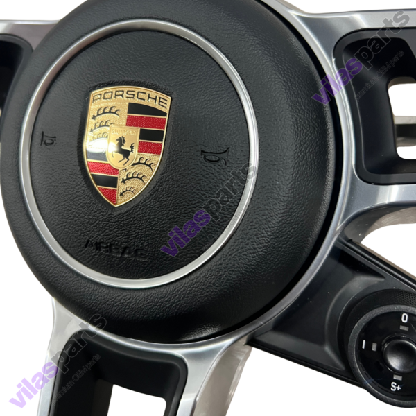Porsche Steering Wheel Cayenne 9Y0 Panamera 971 Heating Vibro