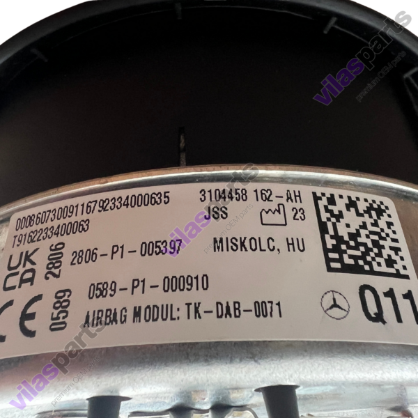 Mercedes-Benz AMG Steering Wheel Airbag GT E CLS GLC EQC W213 C257 X253 C253