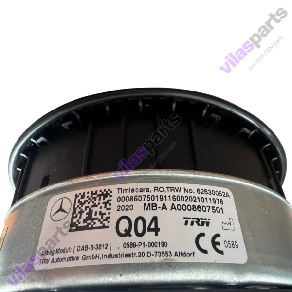 Mercedes-Benz AMG Steering Wheel Airbag GT E CLS GLC EQC W213 C257 X253 C253