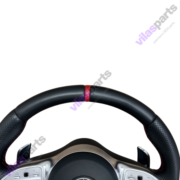 206i Mercedes-Benz AMG Steering Wheel A B C E GLE W177 W247 W205 W213 W253 RED