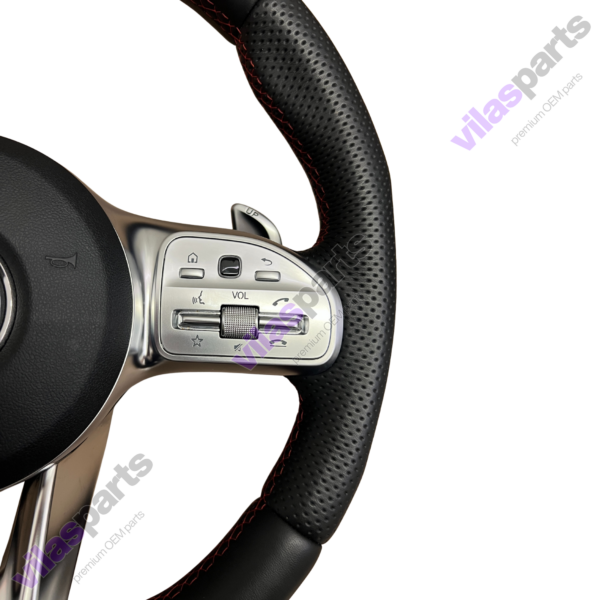 206l Mercedes-Benz AMG Steering Wheel A B C E GLE W177 W247 W205 W213 W253 RED
