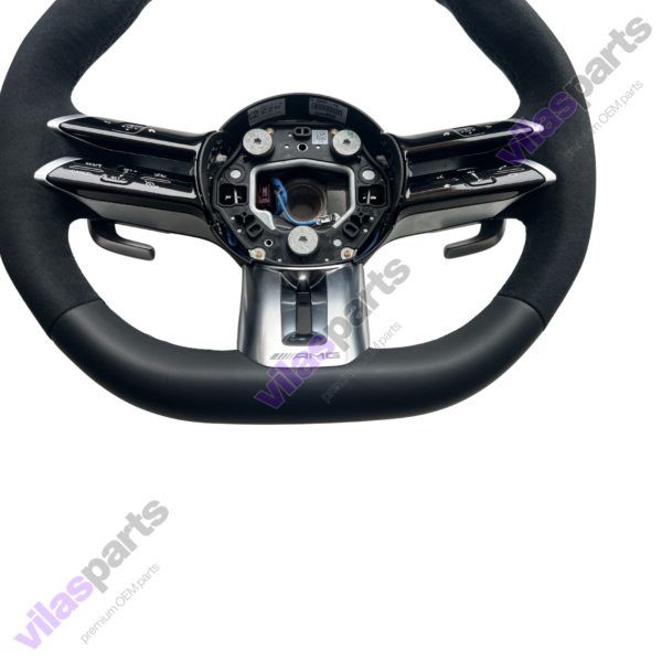 207e Mercedes-Benz C W206 S W223 EQS EQE AMG Alcantara & Leather Steering Wheel