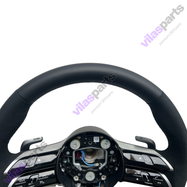 207f Mercedes-Benz C W206 S W223 EQS EQE AMG Alcantara & Leather Steering Wheel