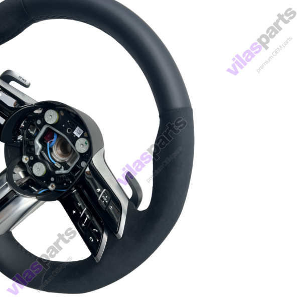 207h Mercedes-Benz C W206 S W223 EQS EQE AMG Alcantara & Leather Steering Wheel