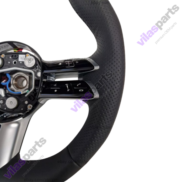 Mercedes-Benz A W177 C W206 CLA EQB AMG Supersport Leather Steering Wheel