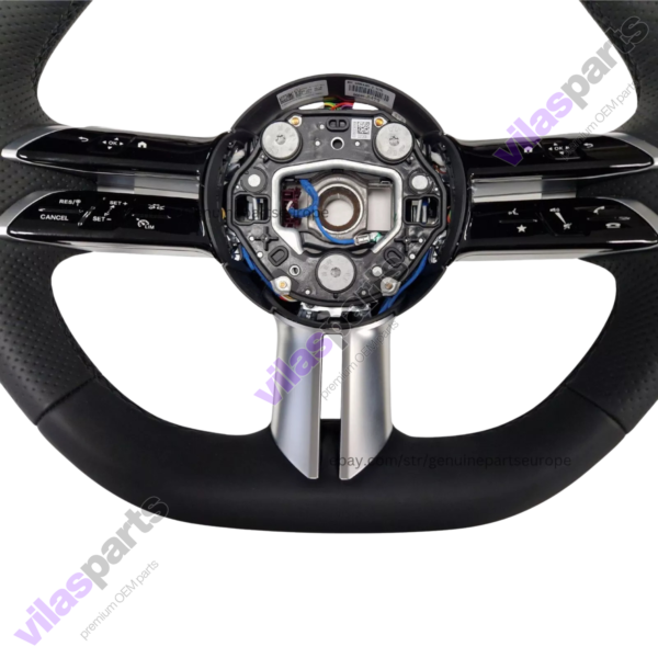 Mercedes-Benz A W177 C W206 CLA EQB AMG Supersport Leather Steering Wheel