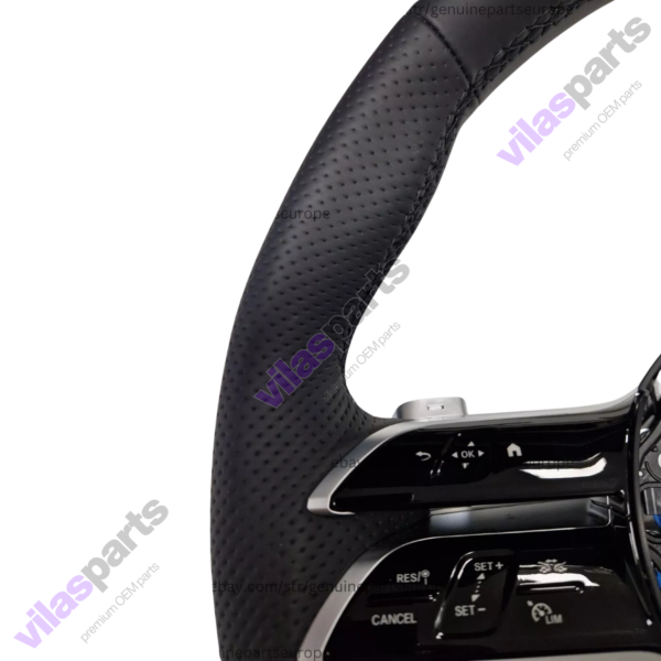 Mercedes-Benz A W177 C W206 CLA EQB AMG Supersport Leather Steering Wheel