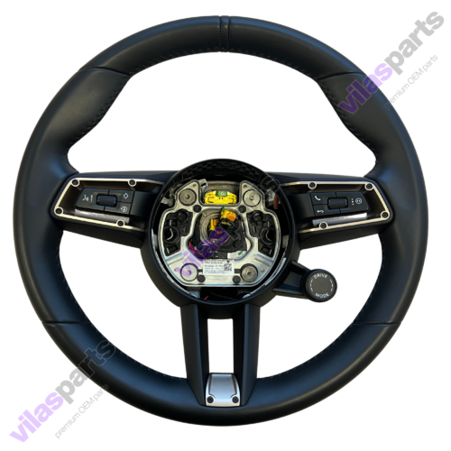 Porsche Taycan 4S Steering Wheel Heating Gold Trim