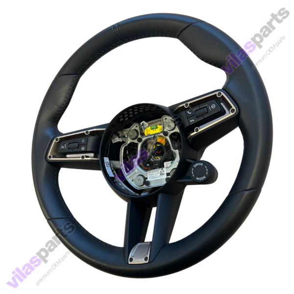 Porsche Taycan 4S Steering Wheel Heating Gold Trim