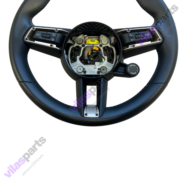 Porsche Taycan 4S Steering Wheel Heating Gold Trim