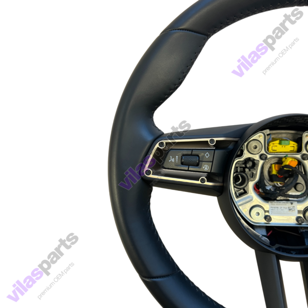 Porsche Taycan 4S Steering Wheel Heating Gold Trim
