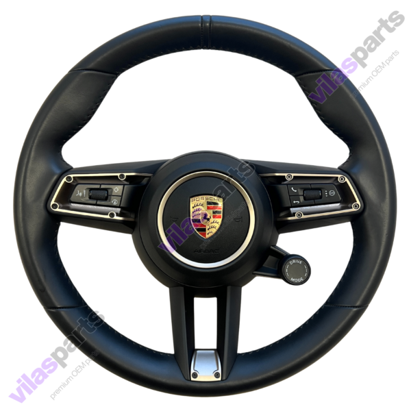 Porsche Taycan 4S Steering Wheel Heating Gold Trim