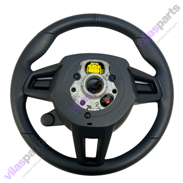 Porsche Taycan 4S Steering Wheel Heating Grey Trim