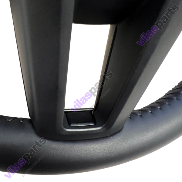 Porsche Taycan 4S Steering Wheel Heating Grey Trim