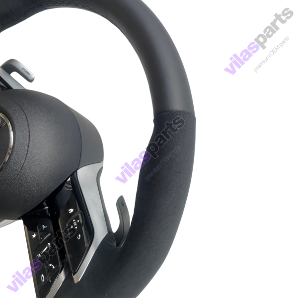 237k Mercedes-Benz C W206 S W223 EQS EQE AMG Alcantara & Leather Steering Wheel