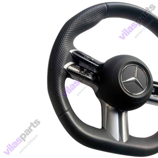 238e Mercedes-Benz A W177 C W206 CLA EQB AMG Supersport Leather Steering Wheel