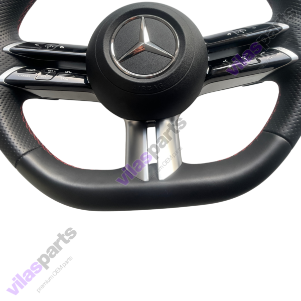 238f Mercedes-Benz A W177 C W206 CLA EQB AMG Supersport Leather Steering Wheel