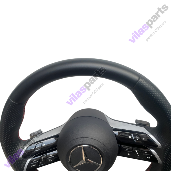 238g Mercedes-Benz A W177 C W206 CLA EQB AMG Supersport Leather Steering Wheel